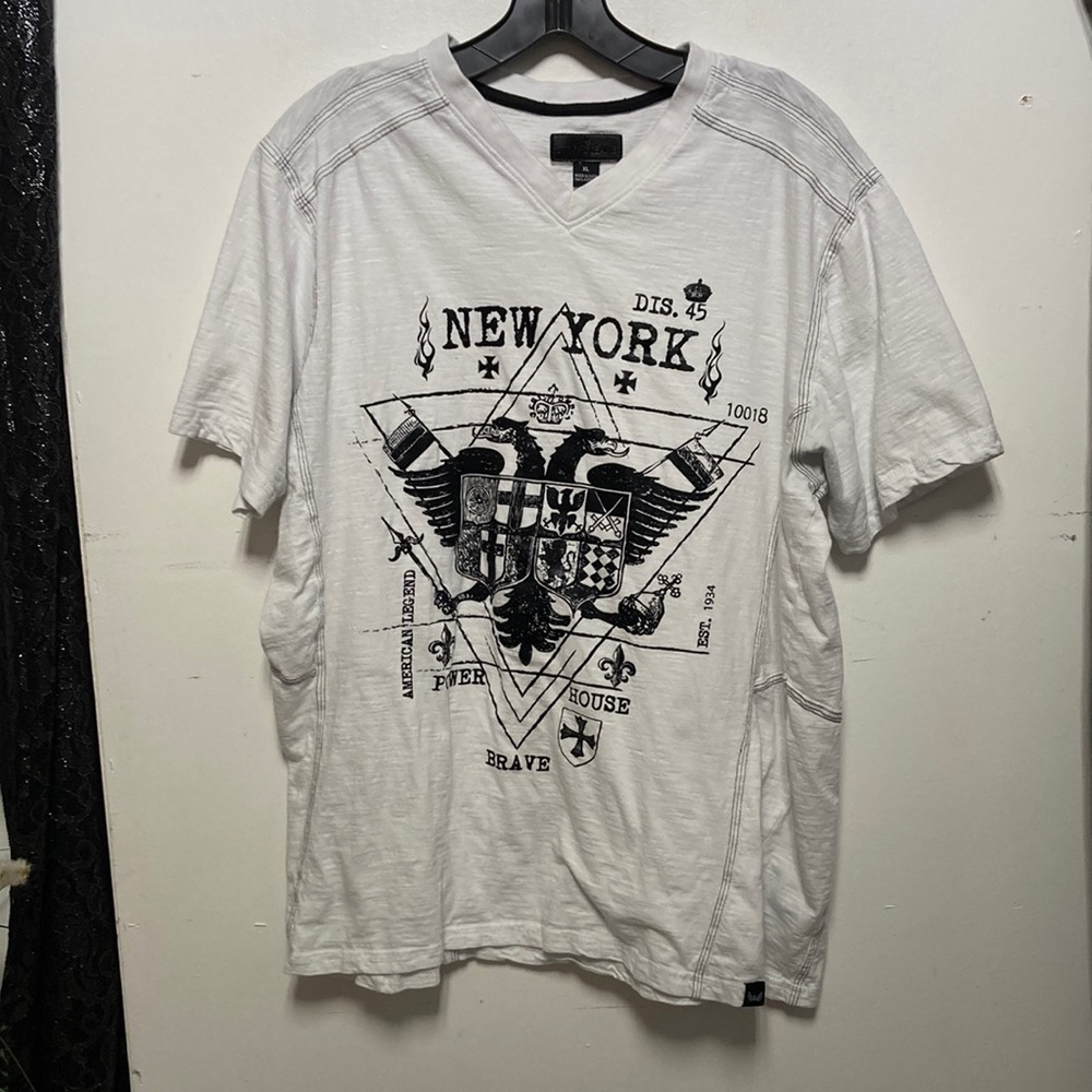 Steve’s Jeans Short Sleeve “New York” T-Shirt Sz XL